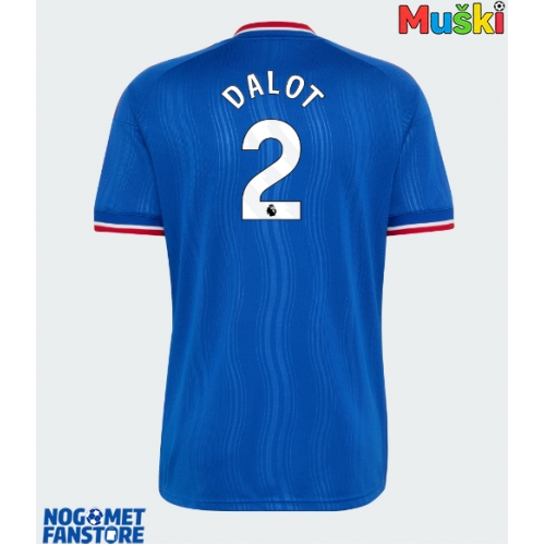 Manchester United Diogo Dalot #2 Gostujuci Dres 2026-27 Kratak Rukav